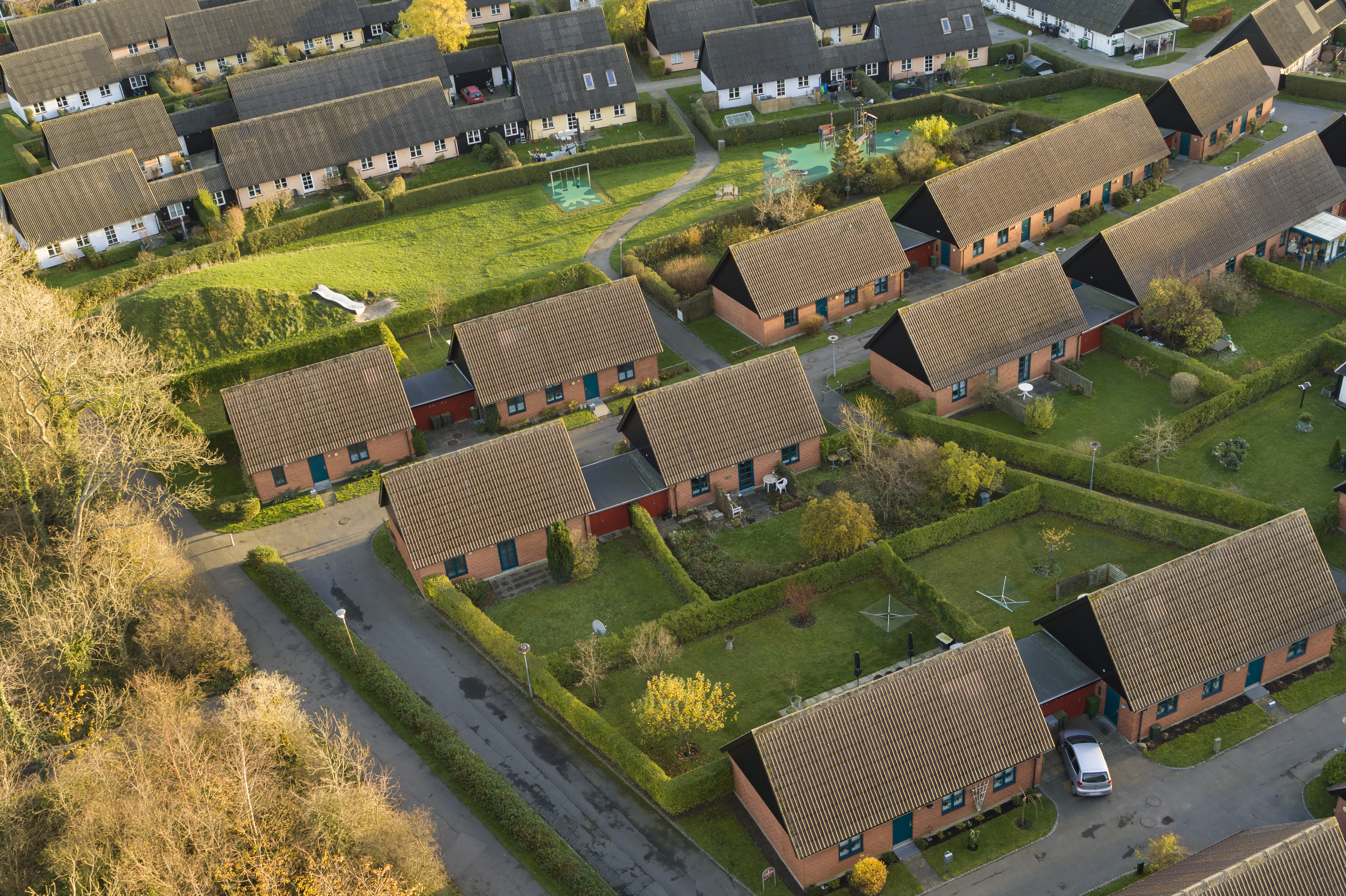 Luftfoto Bådsmandsstræde