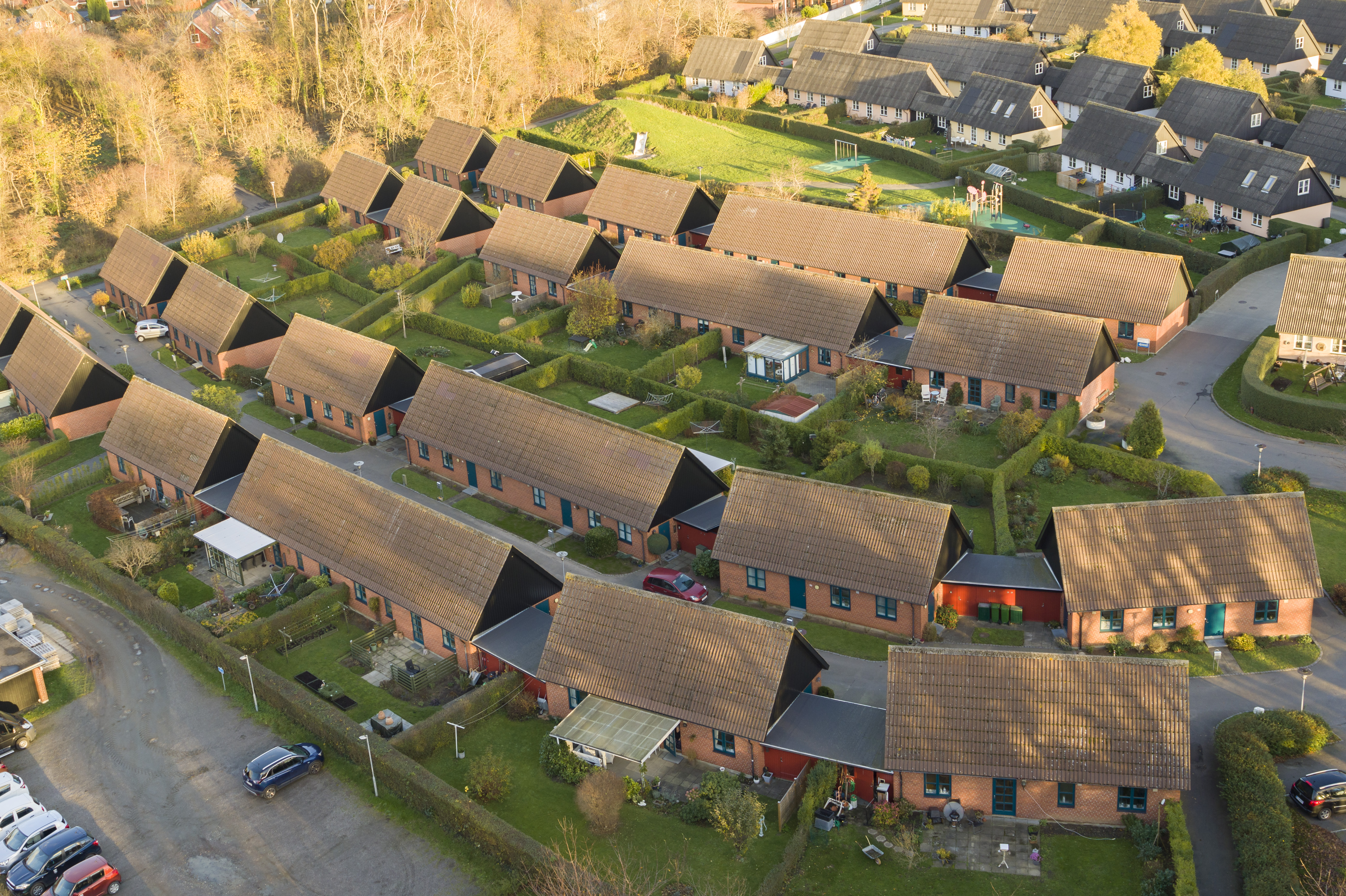Luftfoto Bådsmandsstræde